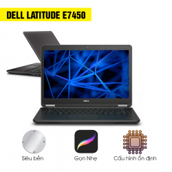 Laptop Dell Latitude E7450 - i5-5200U - Ram 4G - SSD128 - CamMic HD - 14 FHD